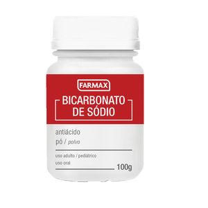 Bicarbonato de Sódio Pó Farmax 100g