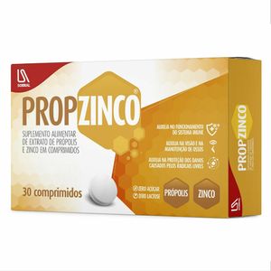 Propzinco Própolis+Zinco 150mg 30 Comprimidos