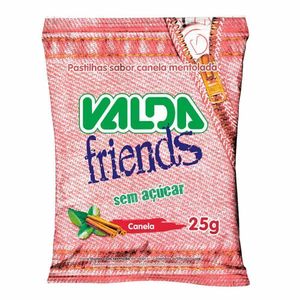 Pastilhas Valda Friends Sabor Canela 25g