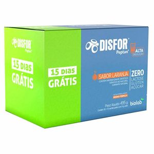 Disfor Peptan Laranja 45 sachês de 11g