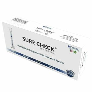 Autoteste de HIV em Sangue Chembio Sure Check Self Test