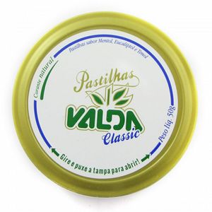Pastilhas Valda Classic 50g