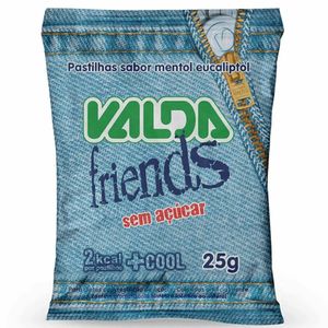 Pastilhas Valda Friends Menta 25g