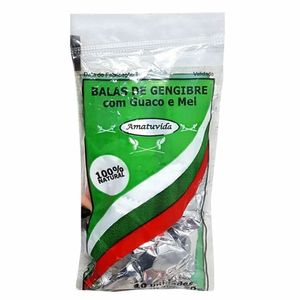 Bala Amatuvida Gengibre Com Guaco e Mel 50g