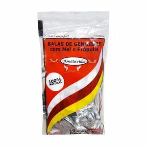 Bala Amatuvida Gengibre Com Mel e Própolis 50g