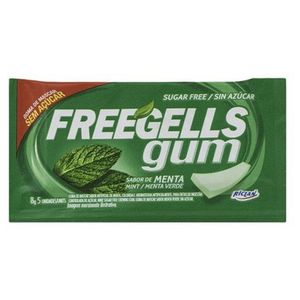 Chiclete Freegells Gum Menta 8,5g