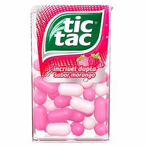 Tic Tac Pastilhas Morango 16G