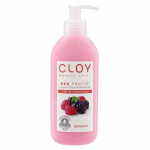 Hidratante Cloy Beauty Care Red Fruits Loção Ultra 24h 250ml