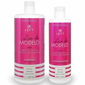 Kit Liso de Modelo Shampoo + Condicionador 1L