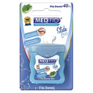 Fita Dental Medfio 40M Slide Pro Menta