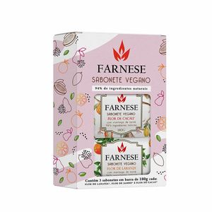 Sabonete Farnese Vegano 3x180g