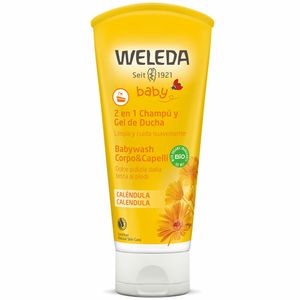 Shampoo e Gel de Limpeza Corporal Weleda Baby Calêndula 200ml