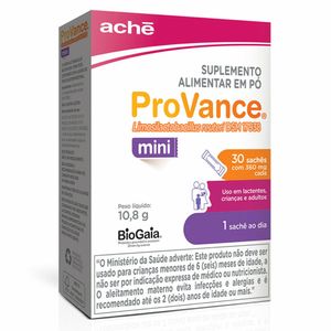 Provance Mini Suplemento Probiótico 30 sachês 360mg cada