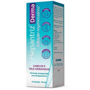 Solução Regeneradora Bepantriz Derma Cabelo e Pele Hidratados 50ml