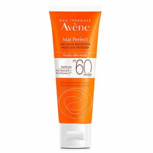 Protetor Solar Facial Avène Mat Perfect sem Cor FPS60 40g
