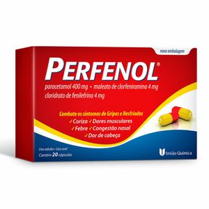 Perfenol Antigripal 20 Cápsulas