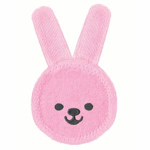 Luva de Cuidado Oral MAM Oral Care Rabbit - Rosa