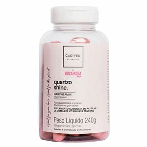 Cadiveu Boca Rosa Essentials Hair Vit Quartzo Shine 60 Gomas