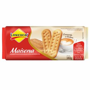Biscoito de Maizena Zero Adição de Açúcar Lowçucar 140g