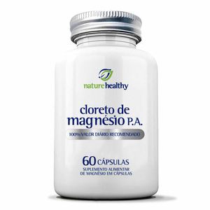 Cloreto De Magnésio P.A. Nature Healthy 60 Cápsulas