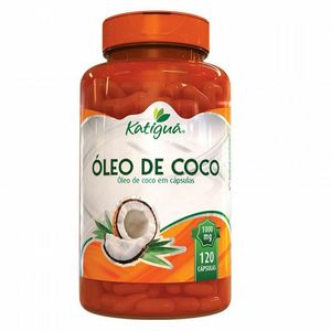 Óleo de Coco Katiguá 1000mg 120 Cápsulas
