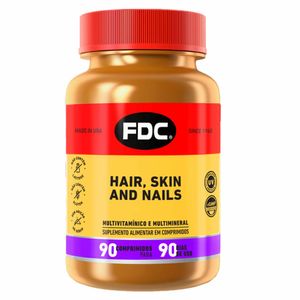 Hair, Skin e Nails (Cabelo, Pele e Unhas) FDC 90 Comprimidos
