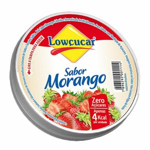 Lowçucar Bala Zero Açúcar Sabor Morango 32g