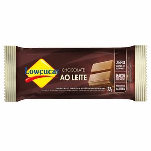 Lowçucar Chocolate Ao Leite Zero Adição de Açúcar 22g