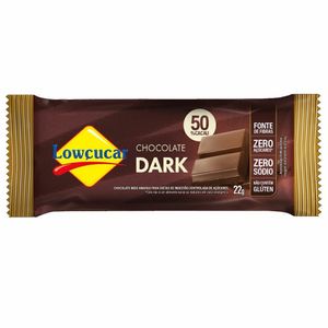 Lowçucar Chocolate Dark Zero Adição de Açúcar 22g