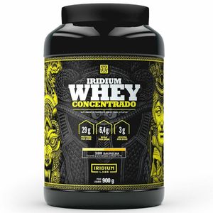 Iridium Whey Protein Concentrado Sabor Baunilha Pote 900g