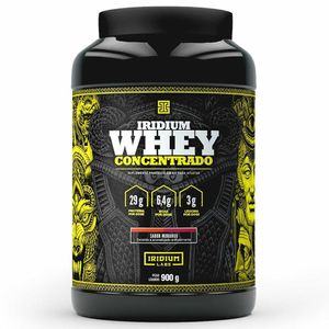 Iridium Whey Protein Concentrado Sabor Morango Pote 900g