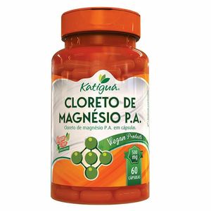 Cloreto de Magnésio P.A. Katiguá 60 Cápsulas