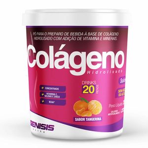 Colágeno Hidrolisado Sabor Tangerina Genisis Nutra 200g