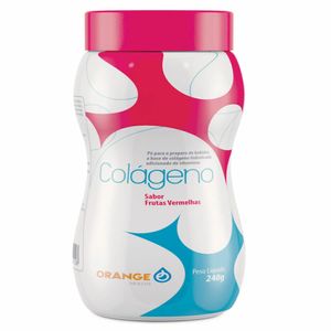 Colágeno Hidrolisado Orange Health Frutas Vermelhas 240g