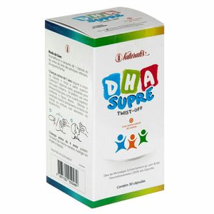DHA Supre Naturalis Sabor Laranja 30 Cápsulas