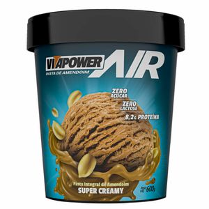 Pasta de Amendoim VitaPower AIR Integral Super Creamy 600g