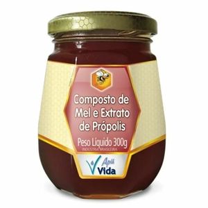 Extrato de Própolis e Mel Apis Vida Pote 300g