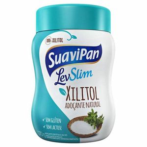 Adoçante Pó LevSlim 100% Xilitol Suavipan Natural 270g
