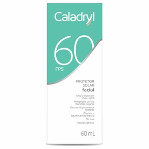 Protetor Solar Caladryl Loção Facial FPS 60 60ml