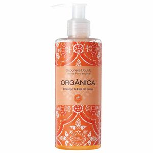 Orgânica Pêssego e Flor de Lótus Sabonete Líquido 250ml