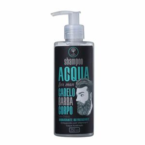 Orgânica Acqua For Men Shampoo Vegetal 3 em 1 250ml