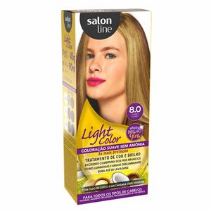 Salon Line Tonalizante de Cabelo Light Color -80 Louro Claro