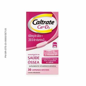 Caltrate 600+D 200UI 30 Comprimidos