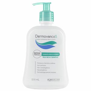 Hidratante Dermovance S Loção Pele Seca/Sensível Melora 500ml