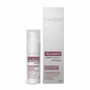 Emulgel TheraSkin Klassis Clareador Facial 30g