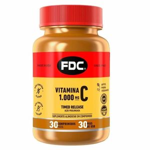 Vitamina C Ação Prolongada TR FDC 1000mg 30 Comprimidos