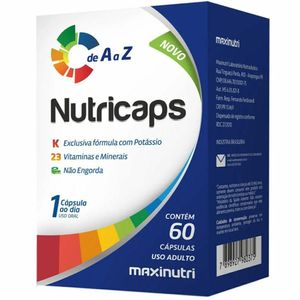 Nutricaps A a Z Maxinutri 60 Cápsulas
