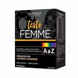 Testo Femme AZ 60 Cápsulas