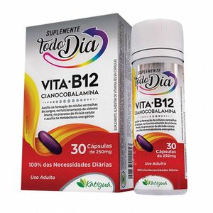 Suplemente Todo Dia Vita-B12 Katiguá 250mg 30 Cápsulas