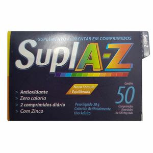 Supla Z Orange Health 600mg 50 Comprimidos